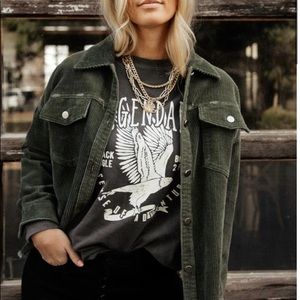 COPY - Bohme corduroy shirt jacket